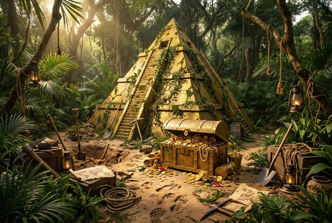 Gonzo Treasure Hunt sur Magius Casino