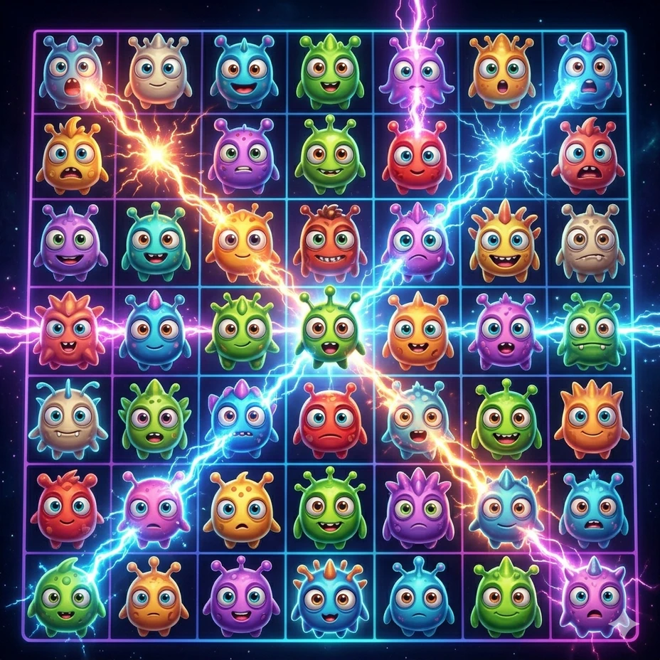 Reactoonz sur Magius Casino